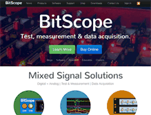 Tablet Screenshot of bitscope.com